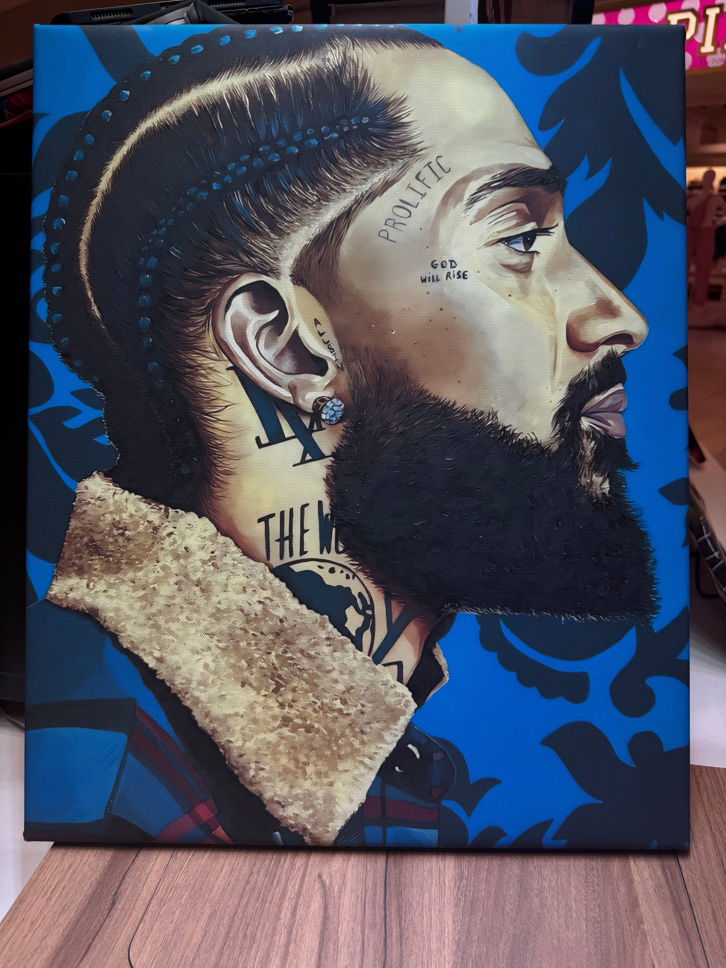 Nipsey Hustle Canvas