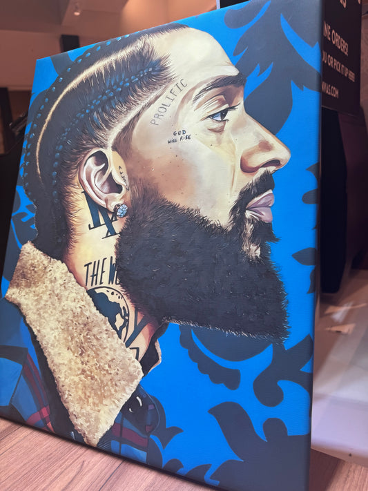 Nipsey Hustle Canvas